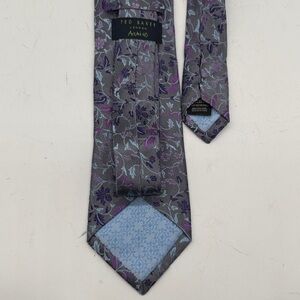 Ted Baker Purple and Blue Floral Tie